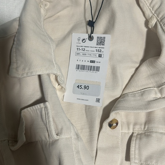 Zara girls jumpsuit BRAND NEW - Picture 2 of 2